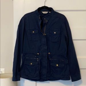 LL Bean Navy Blue Fall Jacket